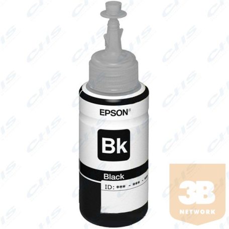 EPSON Patron L100/L110/L200/L210/L300/L355/L550/L1300 70ml, fekete