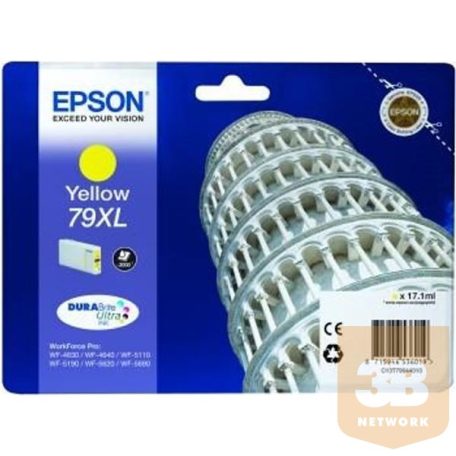 EPSON Patron WorkForce Pro WP-5000 Series Ink Cartridge XL Sárga (Yellow) 2k