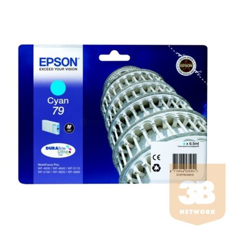 EPSON Patron WorkForce Pro WP-5000 Series Ink Cartridge L Kék (Cyan) 0,8k