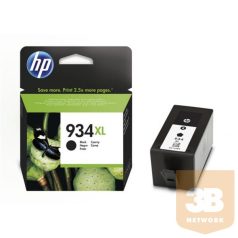   HP No 934 XL C2P23AE tintapatron, fekete, 1000 oldal, 25,5 ml