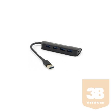 Conceptronic USB Hub - C4PUSB3 USB (4 Port, USB3.0, fekete)