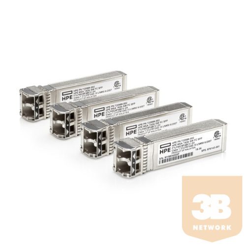 HPE MSA 16Gb SW FC SFP 4pk XCVR