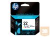 HP 22 tri-colour nyomtatófej 5ml DeskJet3940/3920,PSC1410