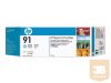 HP 91 original Ink cartridge C9470A light cyan standard capacity 775ml 1-pack with Vivera Ink cartridge