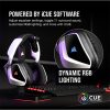 CORSAIR Vezeték Nélküli Headset, VOID RGB ELITE Wireless Premium Gaming, 7.1 Hangzás, RGB, fehér