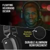 CORSAIR Vezeték Nélküli Headset, HS80 RGB WIRELESS Premium Gaming, Dolby Atmos hangzás, fekete