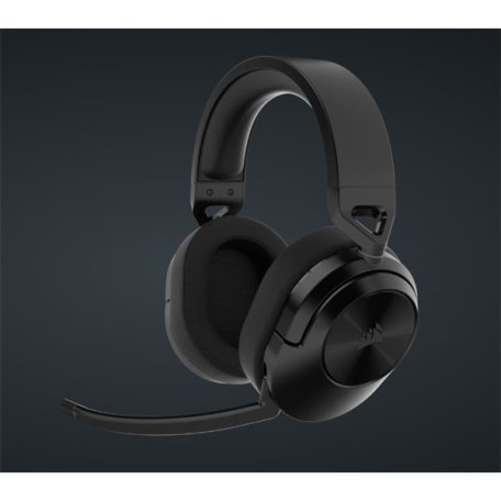 CORSAIR Vezeték Nélküli Headset, HS55 WIRELESS Gaming, 7.1 Hangzás, fekete