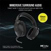 CORSAIR Vezeték Nélküli Headset, HS65 WIRELESS Gaming, Dolby 7.1 Hangzás, fekete