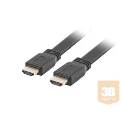 Lanberg cable HDMI M/M V2.0 1.8M Black Flat