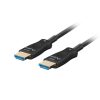 Lanberg HDMI v2.1 M/M 8K@60Hz DSC használatával, összekötő AOC kábel - 10 méter