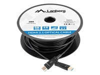 LANBERG HDMI v2.1 8K M/M cable 80m optical AOC