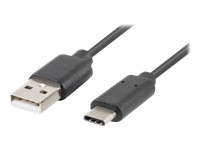 LANBERG CA-USBO-31CU-0018-BK cable USB-C M A M 3.1 1.8M Black