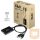 ADA Club3D DISPLAYPORT TO DUAL LINK DVI-I DUAL LINK ACTIVE ADAPTER MAX RES 4K30HZ