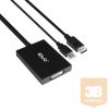 ADA Club3D DISPLAYPORT TO DUAL LINK DVI-I DUAL LINK ACTIVE ADAPTER MAX RES 4K30HZ