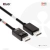 ADA Club3D DisplayPort 2.1 Bi-Directional VESA DP80 Certified Cable 4K120Hz, 8K60Hz or 10K30Hz M/M 1.2m