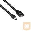 ADA Club3D Mini DisplayPort to DisplayPort1.4 Extension Cable 8K60Hz DSC1.2 HBR3 HDR M/F 1m/3.28 ft