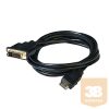 KAB Club3D DVI to HDMI 1.4 kábel M/M - 2m Bidirectional