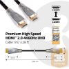 KAB Club3D Premium High Speed HDMI 2.0 4K60Hz UHD kábel - 1m