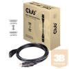 KAB Club3D HDMI™ 2.0 4K60Hz UHD 360° Rotary kábel 2M/6.56ft  Male/Male