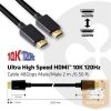 KAB Club3D HDMI 2.1 MALE TO HDMI 2.1 MALE ULTRA HIGH SPEED 10K 120Hz  2m/ 6.56ft