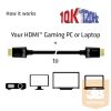 KAB Club3D Ultra High Speed HDMI™ kábel 10K 120Hz 48Gbps M/M - 3 m