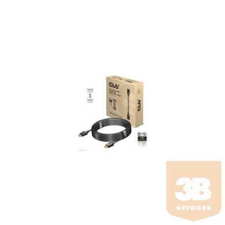 KAB Club3D Ultra High Speed HDMI™ Certified Cable 4K120Hz 8K60Hz 48Gbps M/M 5m/16.4ft