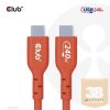 KAB Club3D USB2 Type-C Bi-Directional USB-IF Certified Cable Data 480Mb, PD 240W(48V/5A) EPR M/M 1m / 3.23 ft