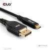 KAB Club3D USB Type-C Cable to DP 2.1 Bi-Directional VESA DP80 Certified Cable M/M - 1m