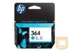 HP 364 ink cartridge cyan standard capacity 3ml 300 pages 1-pack with Vivera ink