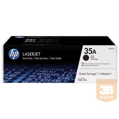 HP black dual pack toner | 2x1500old | LaserJet P1005/P1006