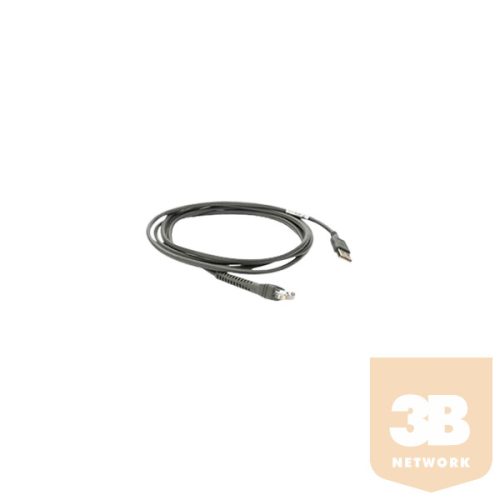 ZEBRA kábel USB 2,1m, egyenes