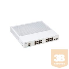   CISCO Switch CBS350-16T-2G-EU 16x1GbE, 2x1G SFP, VLAN, Web menedzselt