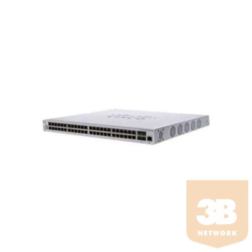 CISCO Switch 48x10000Mbps + 4x10000 SFP+, Rackes, Fémházas, Menedzselhető - CBS350-48XT-4X-EU