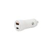 SBOX Autós töltő, USB CAR CHARGER 2 ULAZA - 20 W White