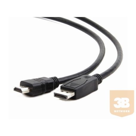 Gembird HDMI cable DISPLAYPORT (M) -> HDMI (M) 10m