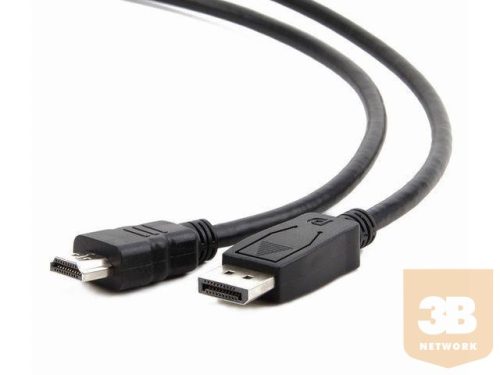 Gembird HDMI cable DISPLAYPORT (M) -> HDMI (M) 10m