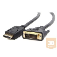 Gembird HDMI cable Displayport (M) - > DVI-D (24+1) 3m