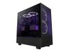 NZXT PC case H5 Flow RGB midi tower black