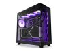 NZXT PC case H6 Flow RGB midi tower black