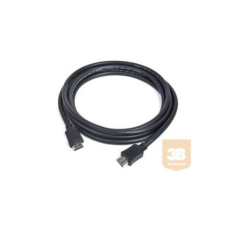 Gembird HDMI V2.0 apa-apa kábel aranyozott csatlakozóval 7.5m, bulk csomagolás