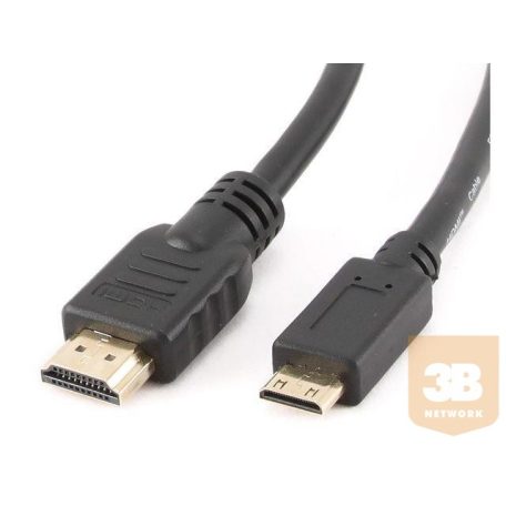 Gembird HDMI-HDMI mini M/M, gold-plated connectors, 1.8 m