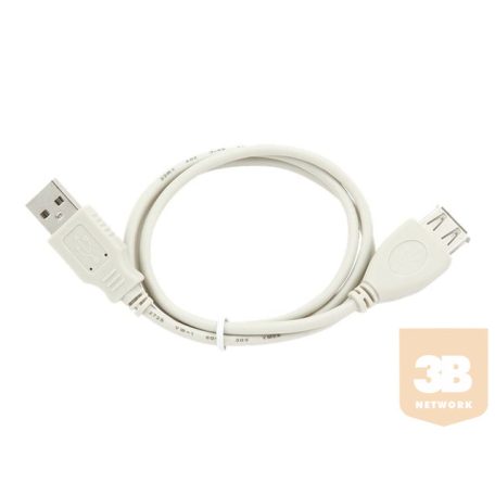 GEMBIRD CC-USB2-AMAF-75CM/300 Gembird USB 2.0 A- A csatlakozó kábel, 75cm