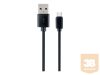 GEMBIRD CC-USB2-AMCM-1M Gembird USB 2.0 AM to Type-C cable (AM/CM), 1m, black