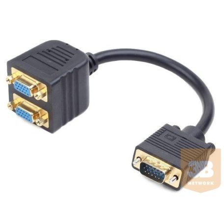 Gembird Adapter VGA (male) to 2x VGA (female)