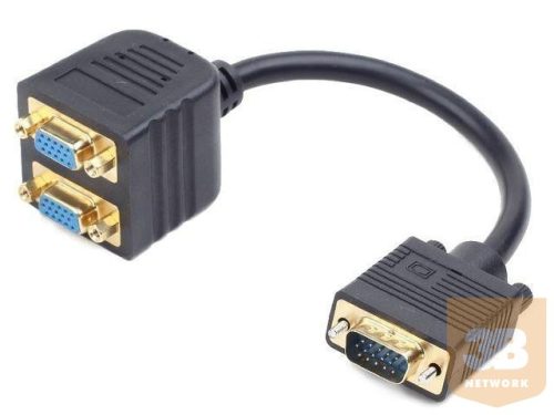 Gembird Adapter VGA (male) to 2x VGA (female)