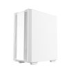 DeepCool Számítógépház - CC560 WHITE V2 (fehér, ablakos, 4x12cm venti, Mini-ITX / Micro-ATX / ATX, 1xUSB3.0, 1xUSB2.0)