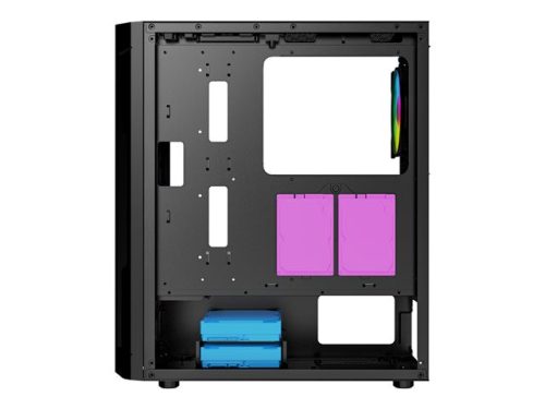 GEMBIRD Gaming ARGB computer case Fornax 400X black