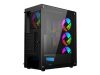 GEMBIRD Gaming ARGB computer case Fornax 400X black