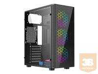 GEMBIRD Gaming ARGB case Fornax 500 black