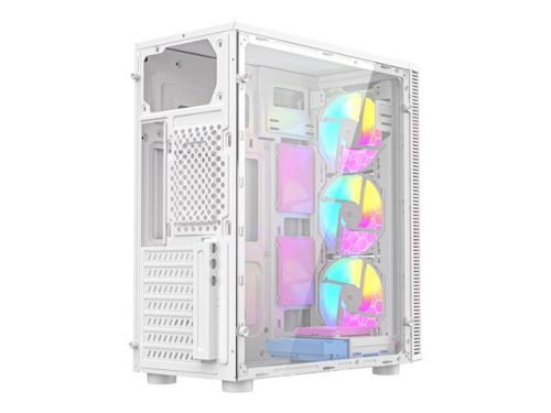 GEMBIRD Gaming ARGB case Fornax 500 white